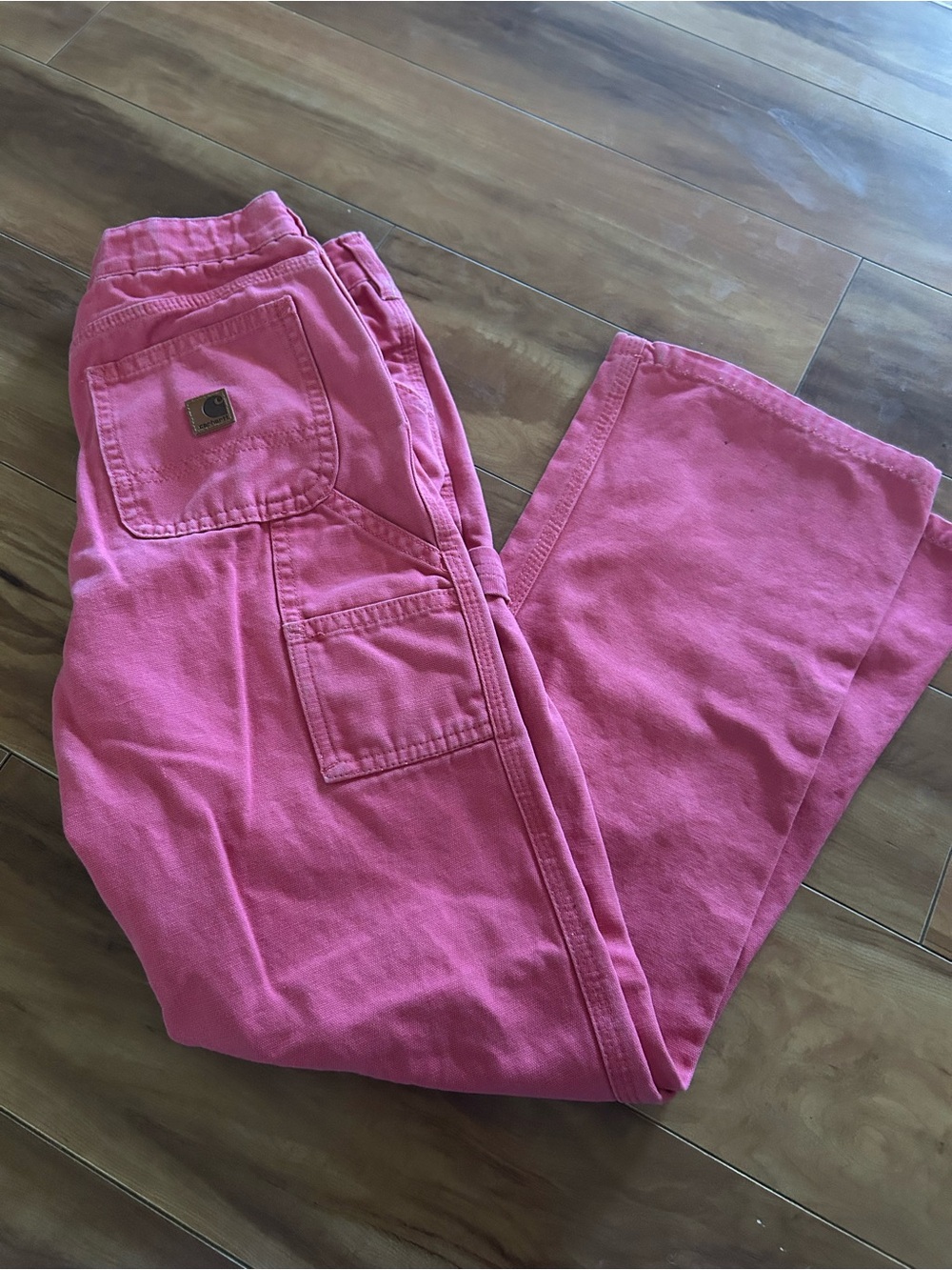 Carhartt Kids Pink Carpenter Jeans